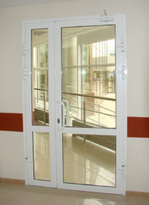 Остекленная противопожарная дверь (со стеклом) / серия FRM7379