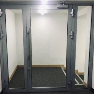 Противопожарный алюминиевый витраж EIW30 / серия FRM7165